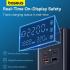 Baseus Power Combo Tower Digital Power Strip 3AC+2U+2C 35W with 1.5m Power Cord EU Cluster - Black